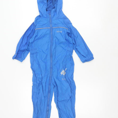 Regatta Boys Blue Snowsuit, 7-8 Years, Waterproof