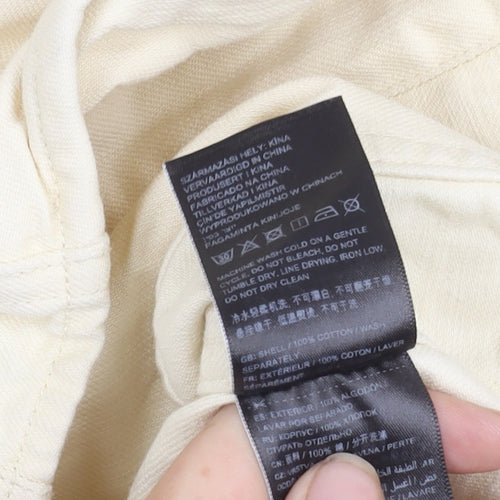 Superdry Women's Ivory Cotton Mid-Length Jacket