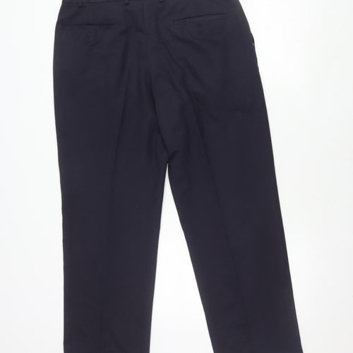Marks and Spencer Navy Dress Pants, Men, Size 36