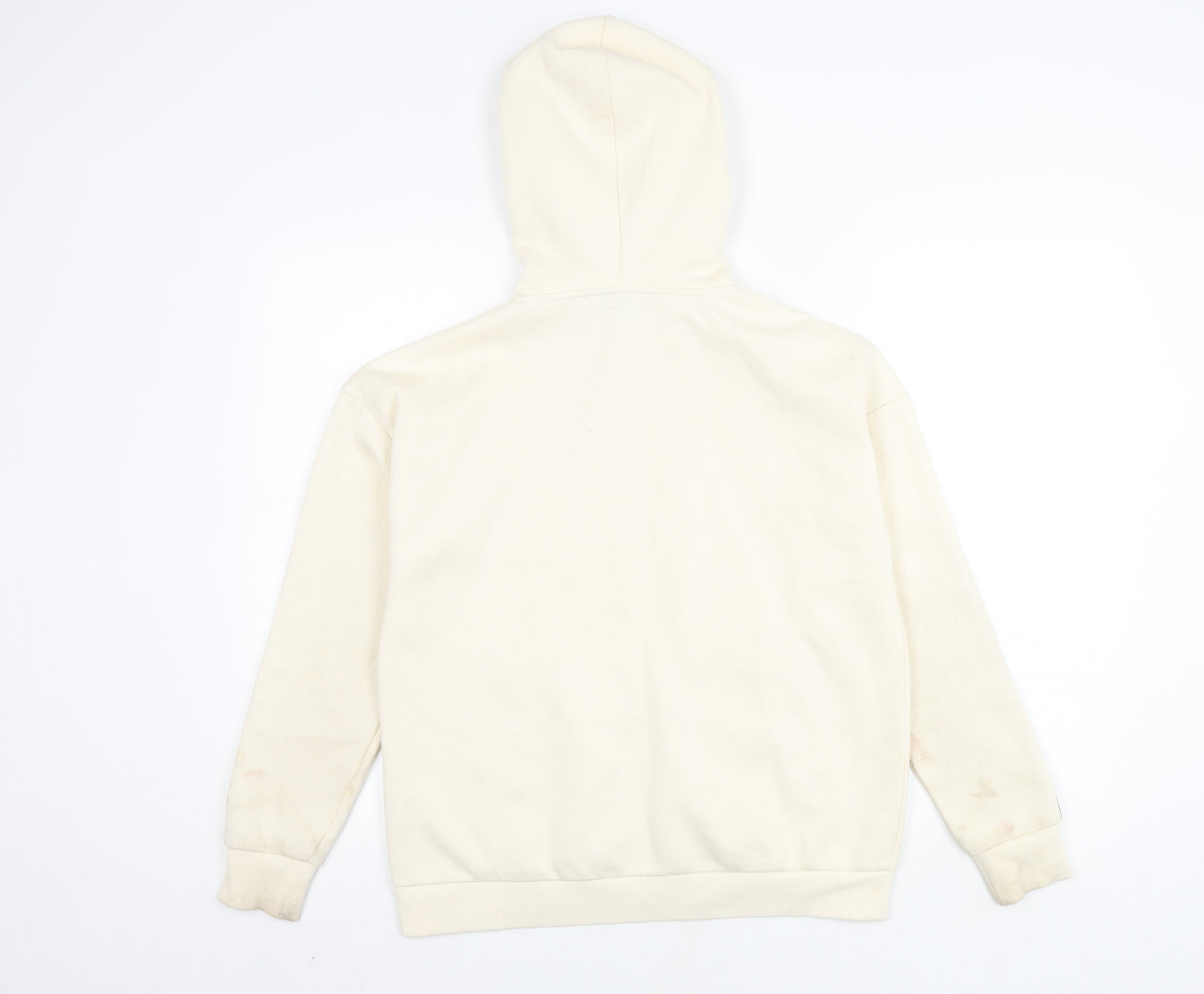 Fila Unisex Ivory Full Zip Hoodie XS