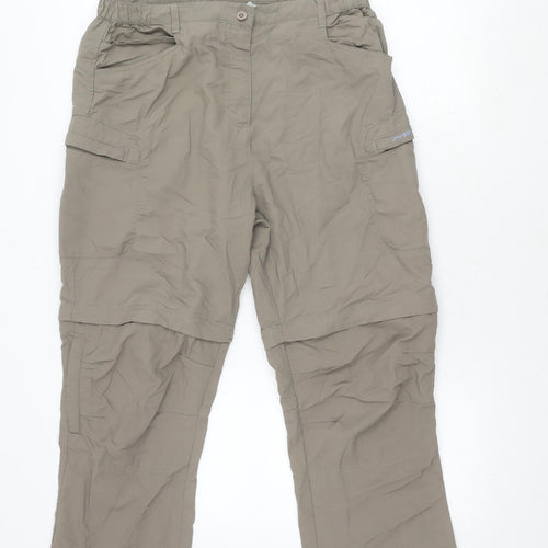 Regatta Women's Grey Hiking Trousers Size 14