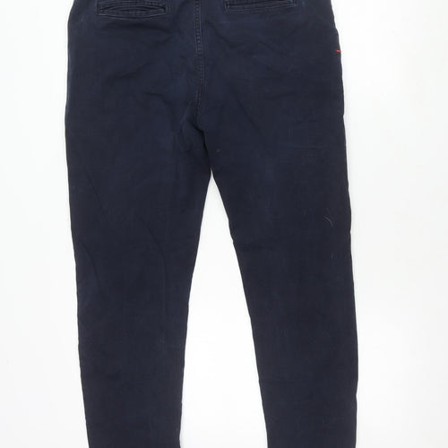 Kangol Men's Blue Chino Trousers 34 Regular Fit