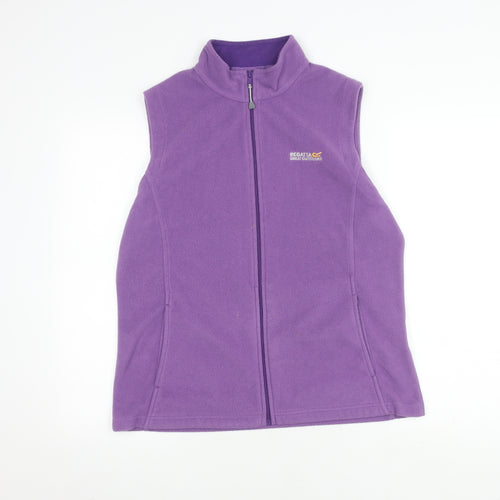 Regatta Purple Women's Fleece Waistcoat Size 14