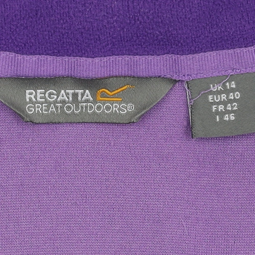 Regatta Purple Women's Fleece Waistcoat Size 14