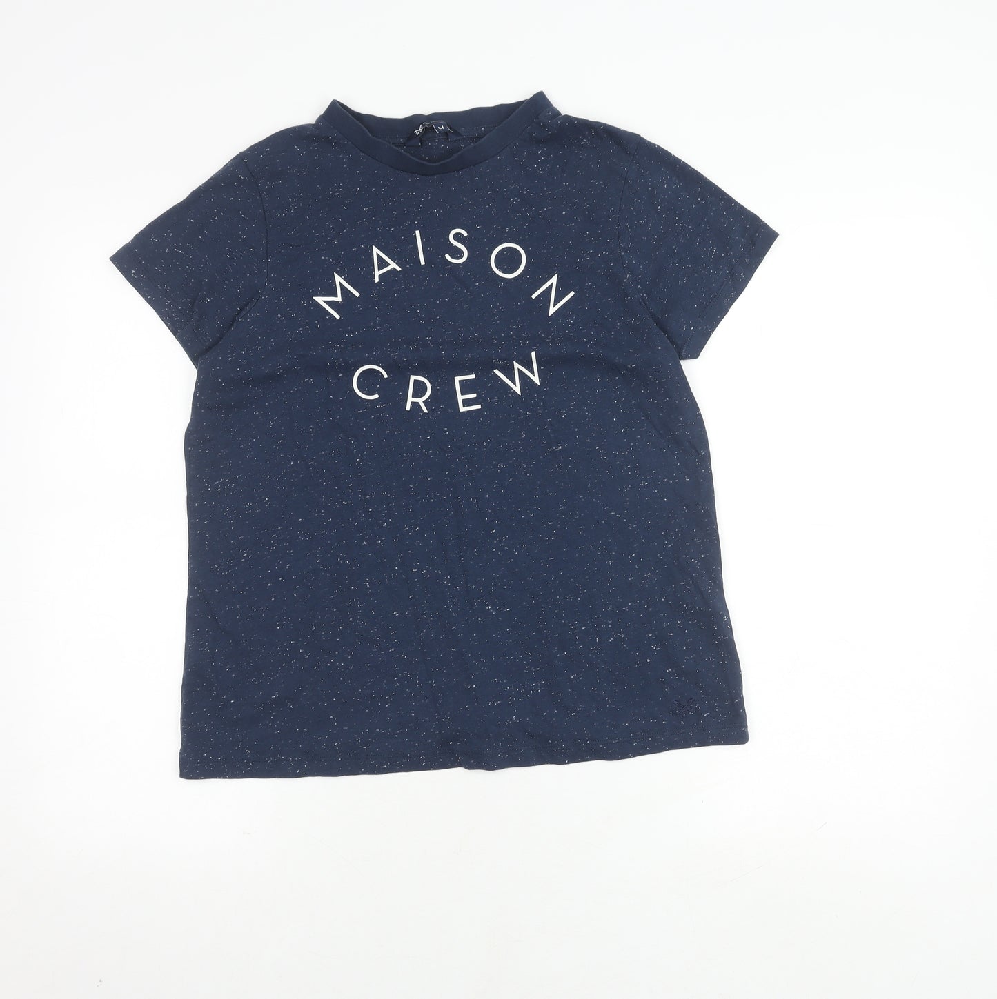Crew Clothing Boys Blue M T-Shirt Short Sleeve Logo