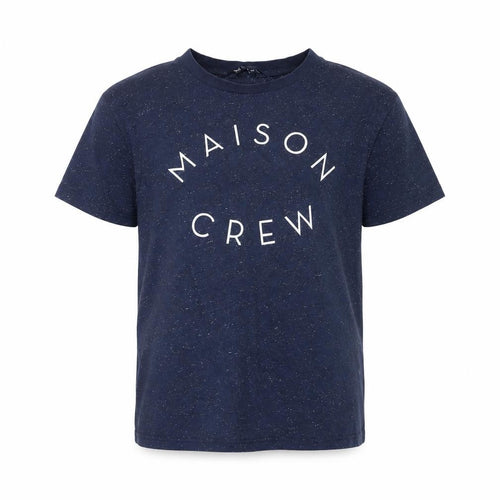 Crew Clothing Boys Blue M T-Shirt Short Sleeve Logo