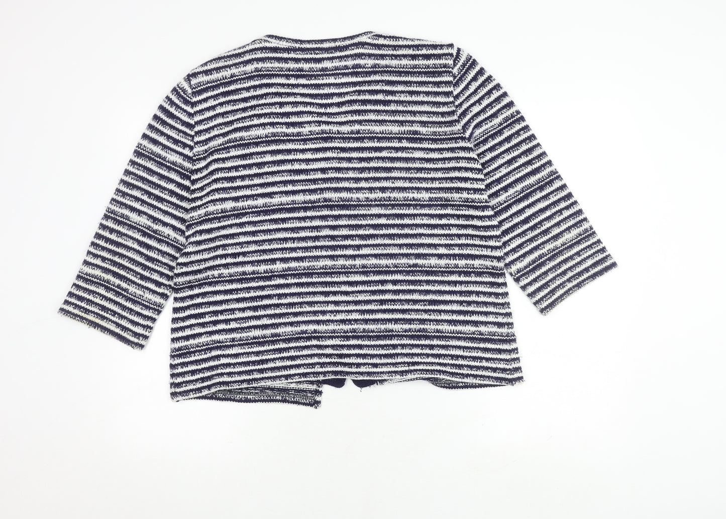 Per Una Women's XL Multicoloured Striped Cardigan