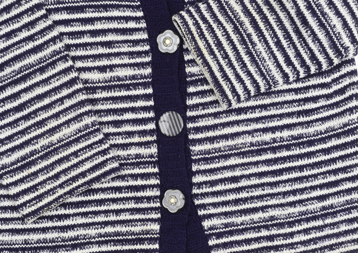 Per Una Women's XL Multicoloured Striped Cardigan
