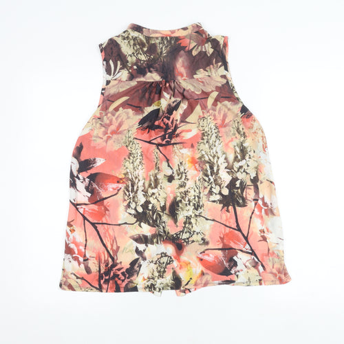 Laura Ashley Women's Floral Button-Up Blouse Size 12