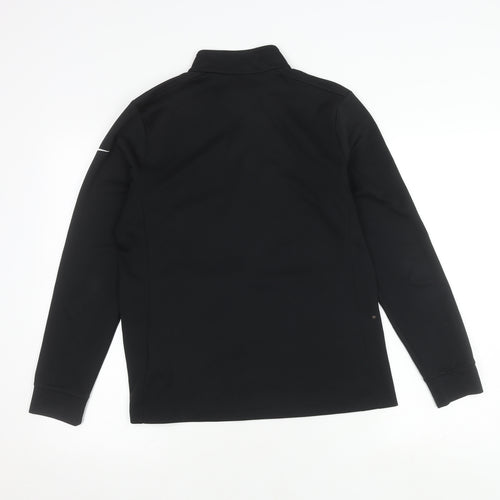 Nike Unisex Black Medium Basic Jacket for Gym