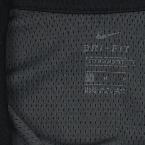Nike Unisex Black Medium Basic Jacket for Gym
