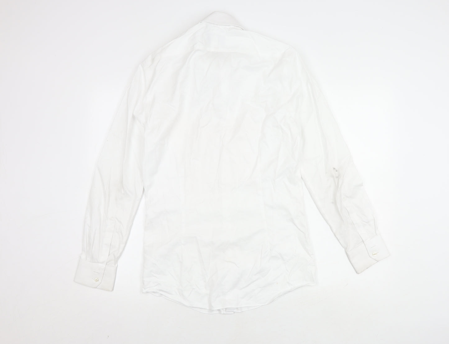 Charles Tyrwhitt Men's White Extra-Slim Shirt, Size 37