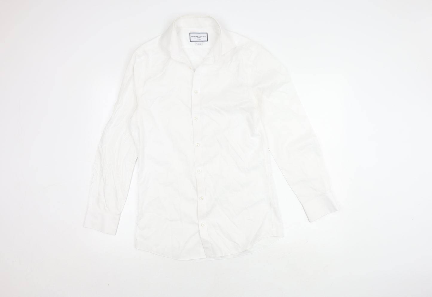 Charles Tyrwhitt Men’s White Extra-Slim Fit Shirt