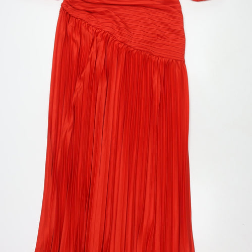 ASOS DESIGN Red Women's Tall Dress Size 16