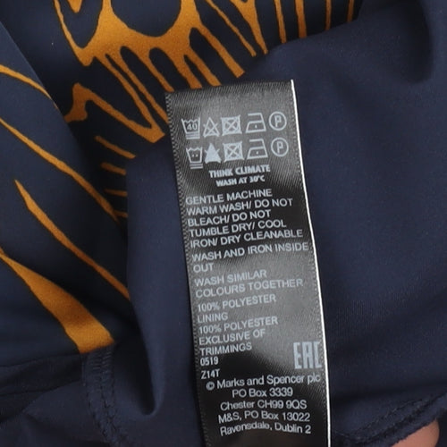 Marks and Spencer Women's Multicoloured Pencil Skirt Size 8