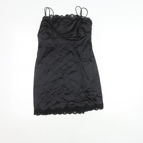 Urban Outfitters Women's Black Slip Dress - S