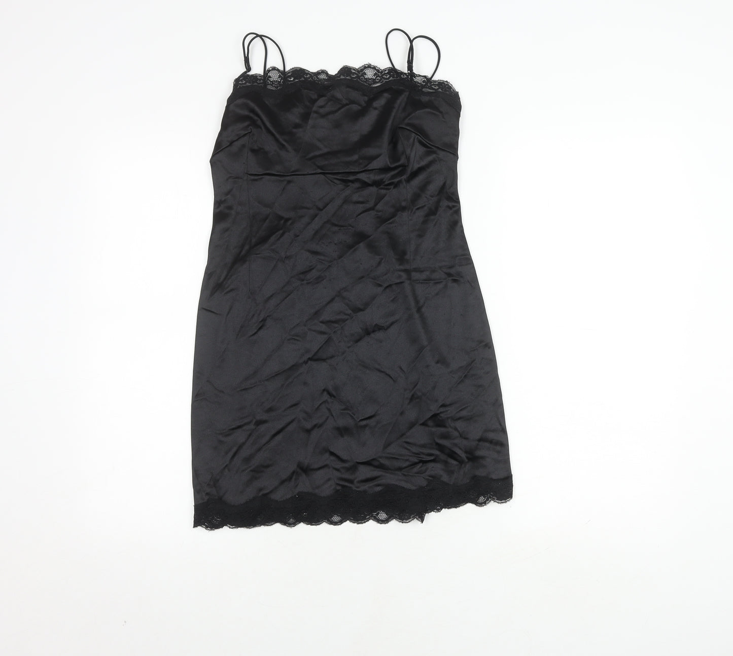 Urban Outfitters Women's Black Slip Dress - S