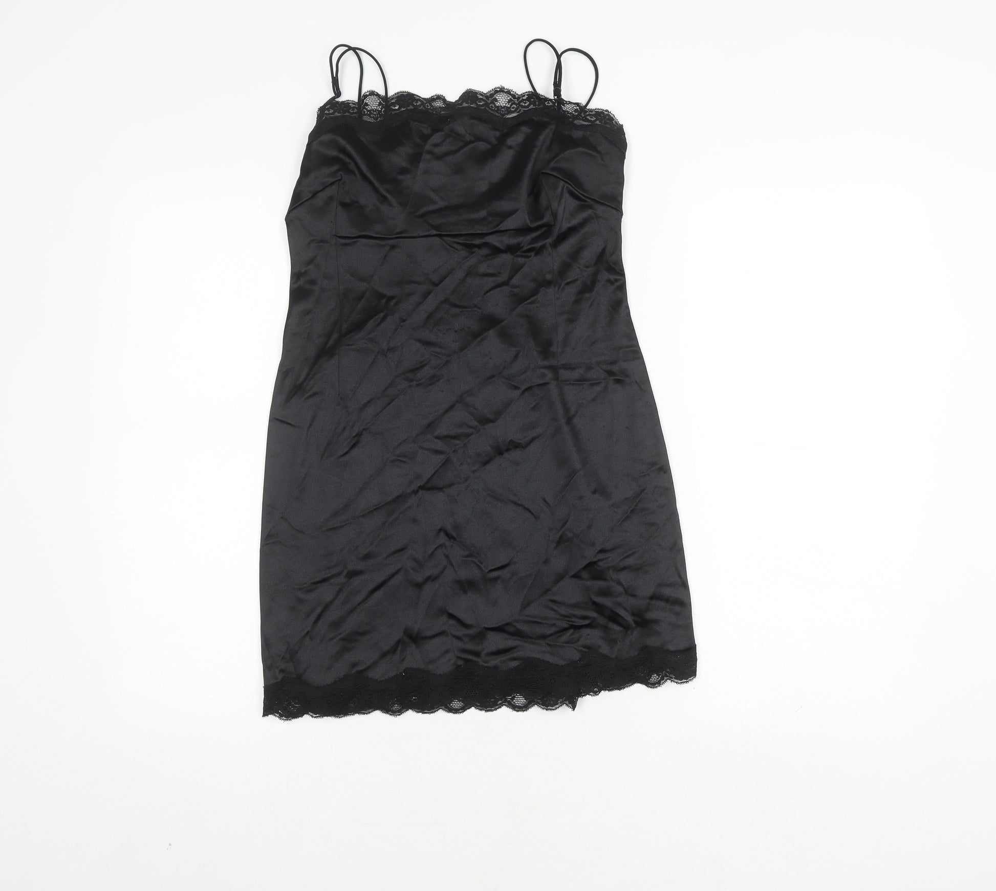 urban outfitters slip dress Urban Outfitters Women's Black Slip Dress