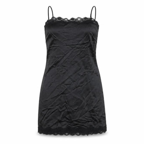 Urban Outfitters Women's Black Slip Dress - S
