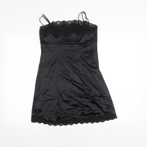 Urban Outfitters Women's Black Slip Dress - S
