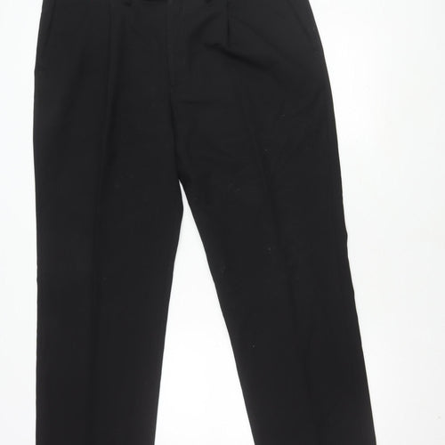 Marks and Spencer Men's Black Wool Dress Pants