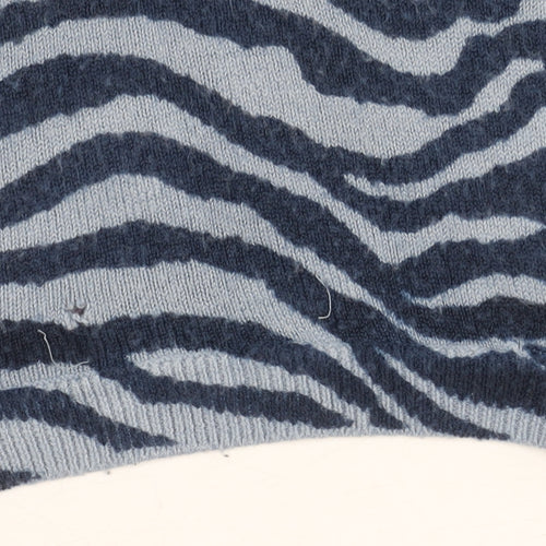 Marks and Spencer Women's Blue Animal Print Jumper