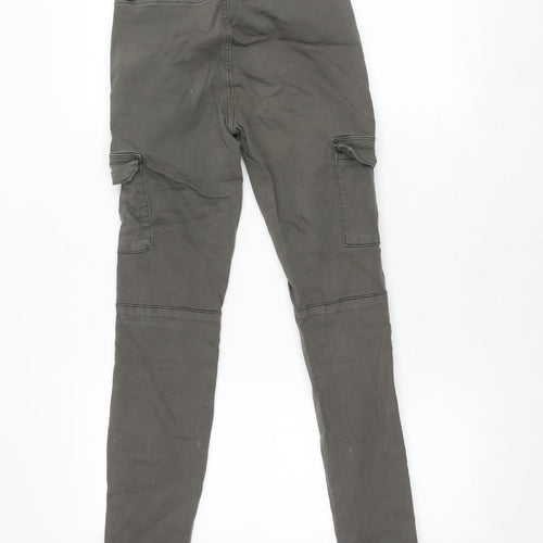 Ashley Mason Women's Grey Cargo Trousers