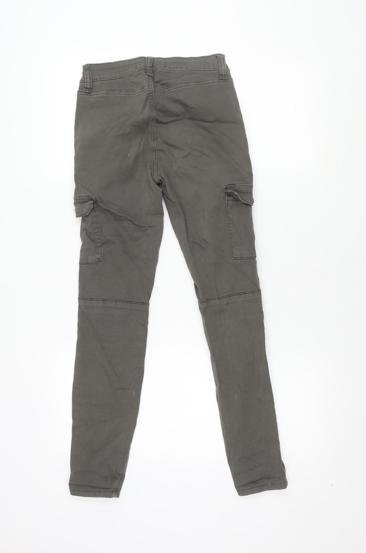 Ashley Mason Women's Grey Cargo Trousers
