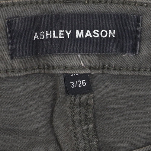 Ashley Mason Women's Grey Cargo Trousers