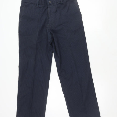 Dockers Men's Blue Khakis 32 - Straight Fit Trousers