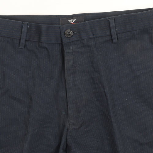 Dockers Men's Blue Khakis 32 - Straight Fit Trousers