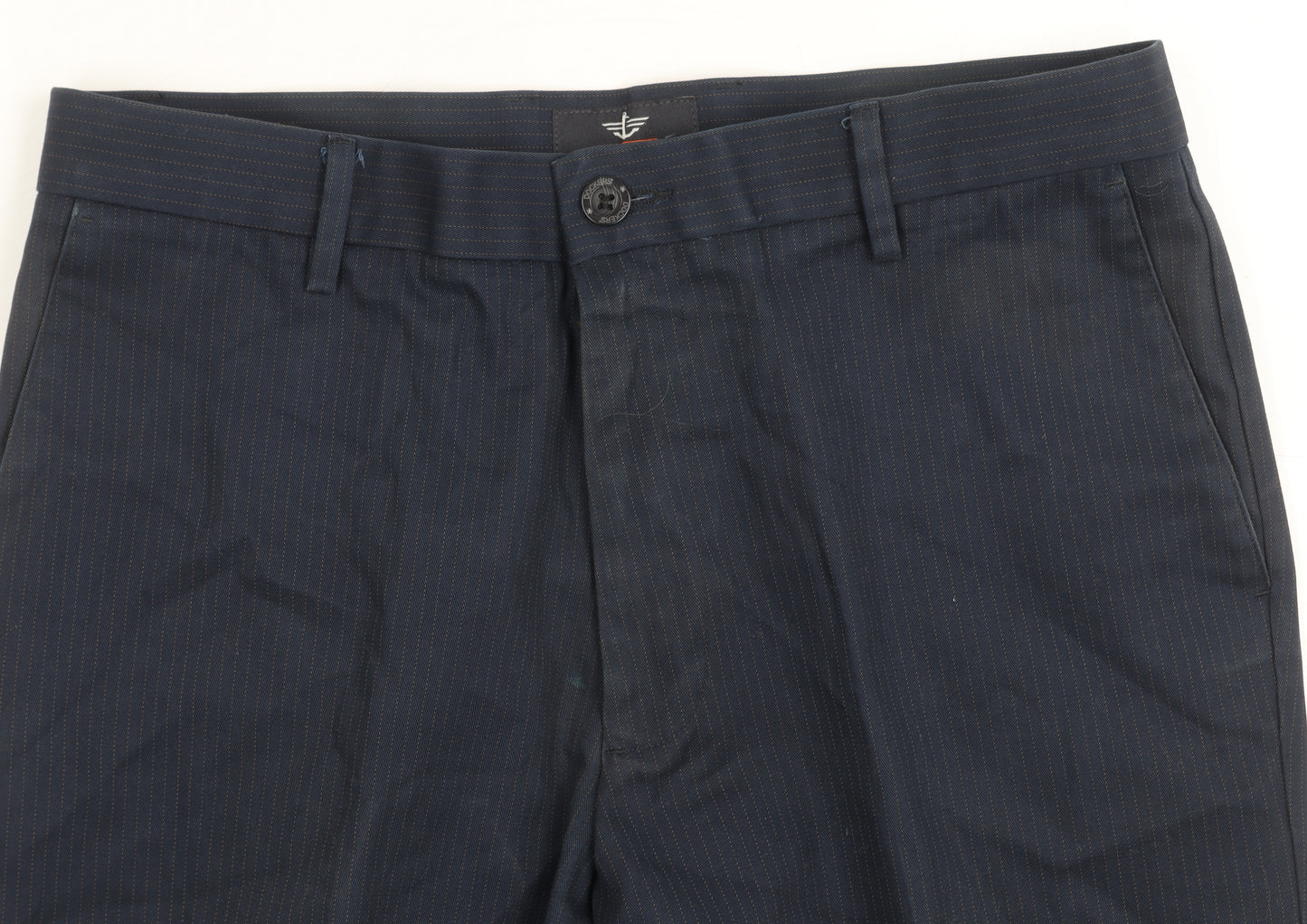 Dockers Men's Blue Khakis 32 - Straight Fit Trousers
