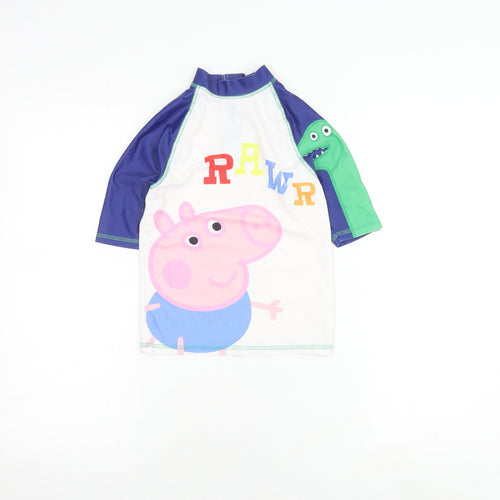 Peppa Pig Boys Multicoloured Rash Guard 7 Years