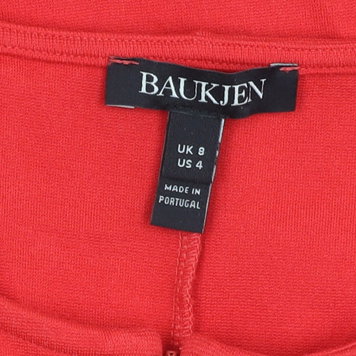 Baukjen Women's Red Cape Jumper Cape Regular Size 8
