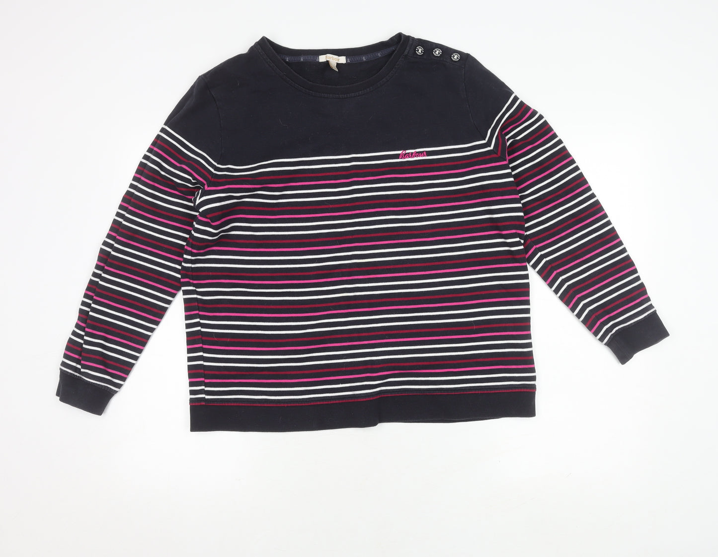 Barbour Womens Striped Jumper Size 16