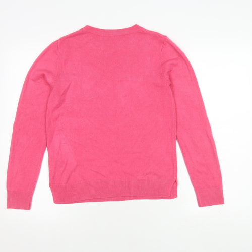 Marks and Spencer Women's Pink Pullover Jumper Size 10
