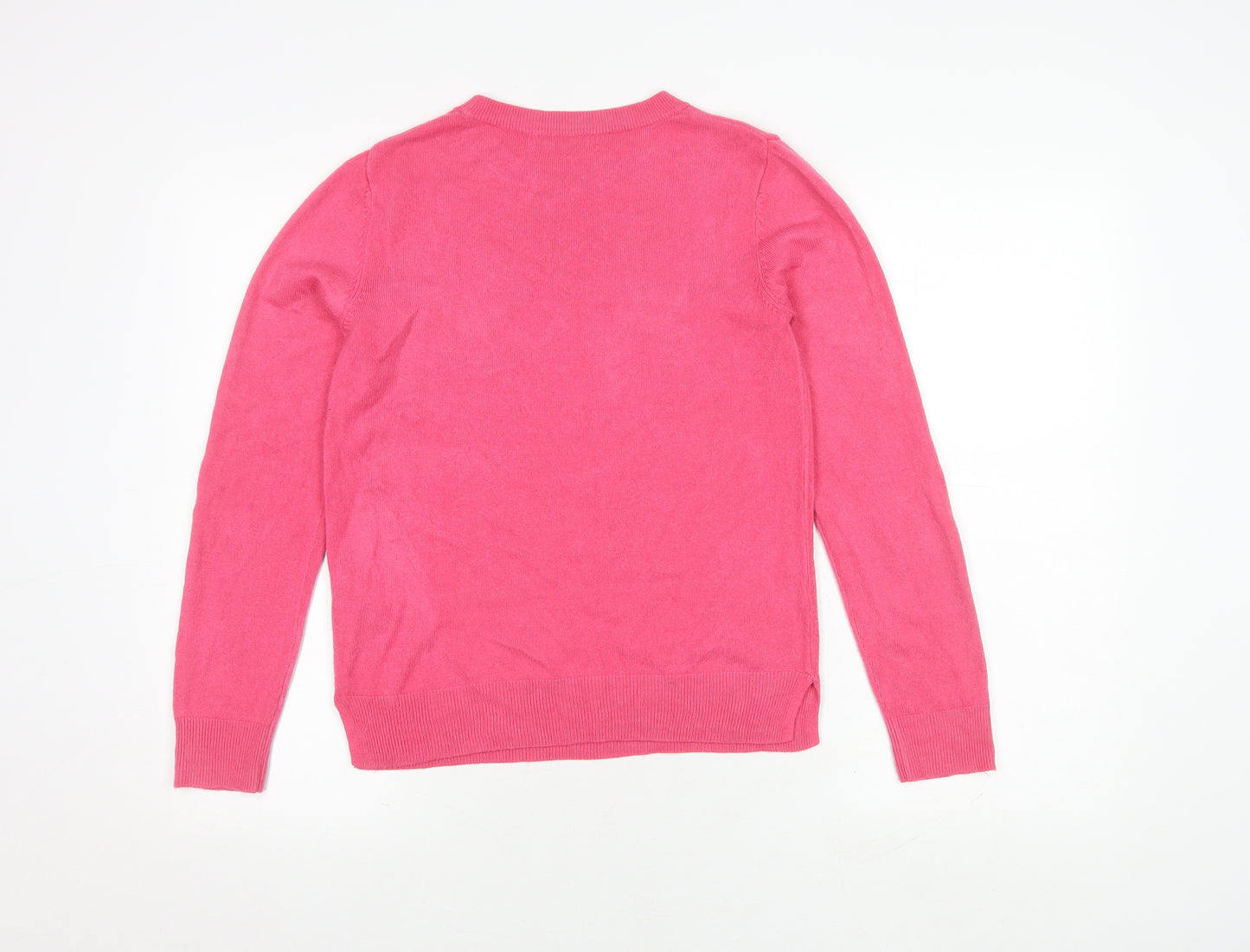 Marks and Spencer Women's Pink Pullover Jumper Size 10