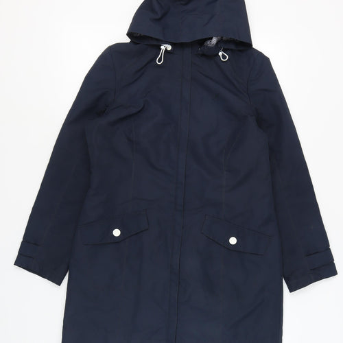 Maine New England Women's Blue Parka Coat Size 12