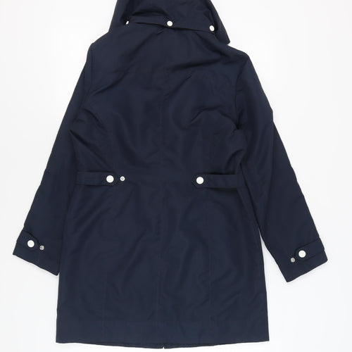 Maine New England Women's Blue Parka Coat Size 12