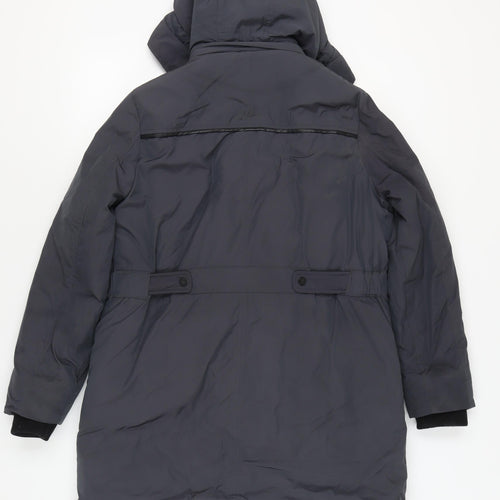 Maine New England Women's Blue Parka Coat Size 12