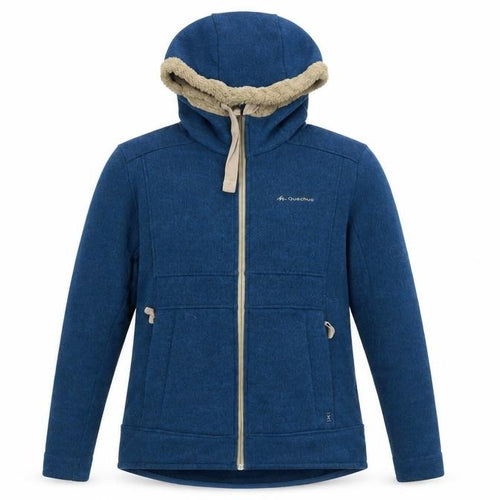 Decathlon Women's Blue Fleece Jacket, L, Outdoor Casual