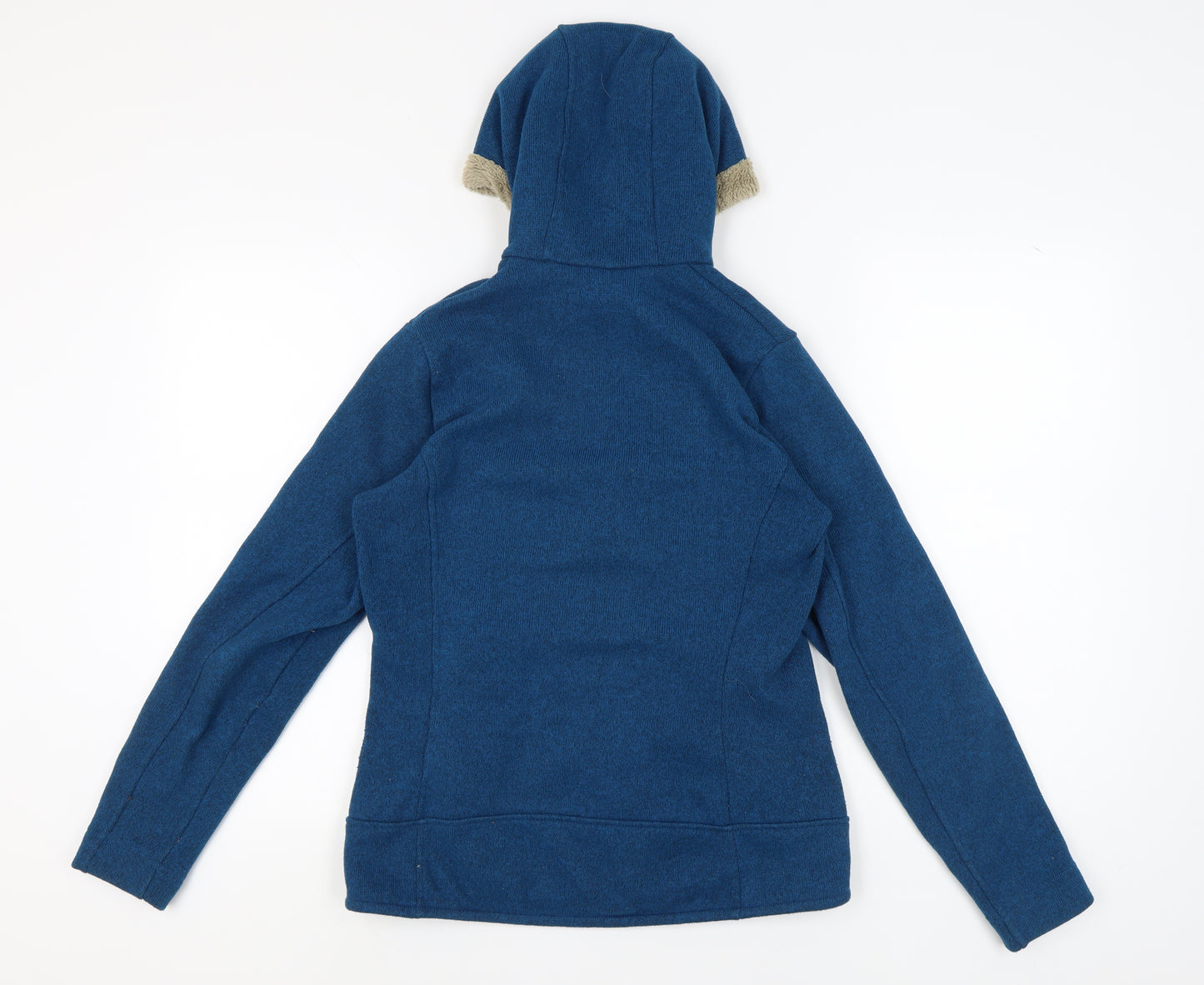Decathlon Women's Blue Fleece Jacket, L, Outdoor Casual