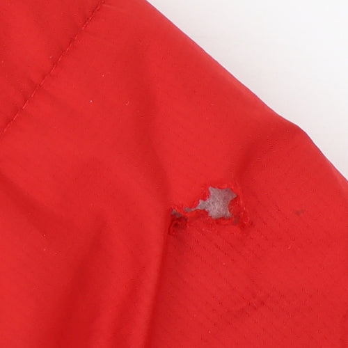 Regatta Boys Red Puffer Jacket 5-6 Years - Hooded & Cosy