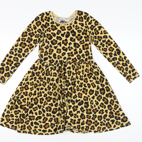 Bluezoo Girls Multicoloured Animal Print Dress 10-11 Years