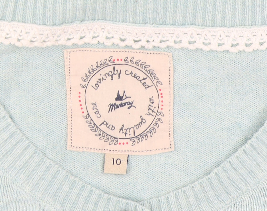 Monterey Women's Blue Floral Cardigan Size 10