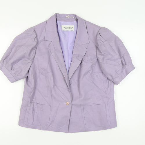Windsmoor Women's Purple Blazer Size 18, Formal, Lined