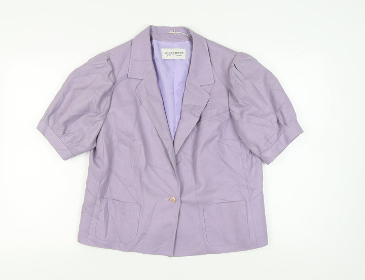 Windsmoor Women's Purple Blazer Size 18, Formal, Lined
