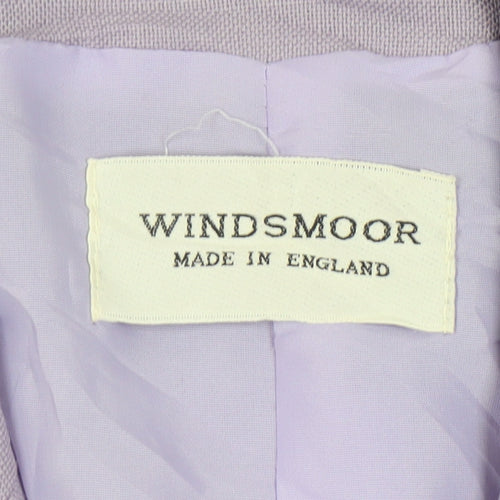 Windsmoor Women's Purple Blazer Size 18, Formal, Lined