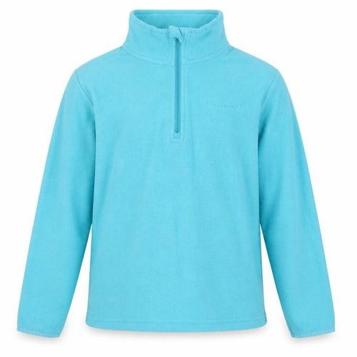 Peter Storm Girls Blue Fleece 1/4 Zip Sweatshirt Size 9-10