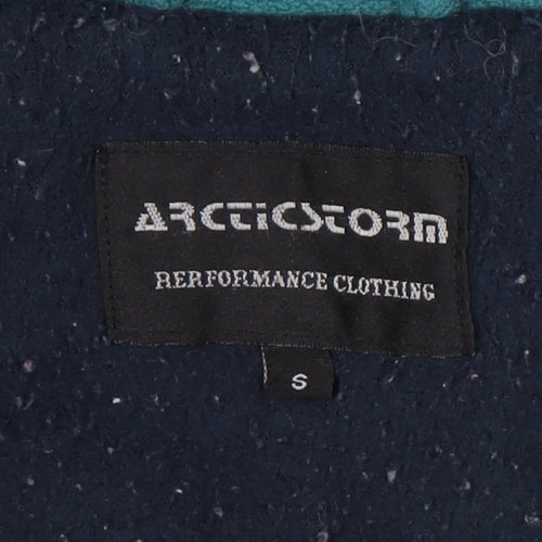 Arctic Storm Men's Blue Fleece Jacket - Size S